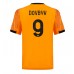 Maillot de foot AS Roma Artem Dovbyk #9 Extérieur vêtements 2025-26 Manches Courtes